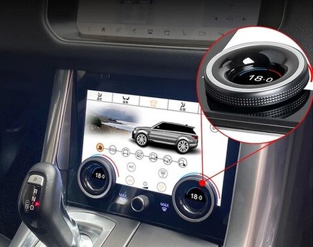 Сенсорная панель климата Range Rover Sport 2013-2017 - LCD/ЖК экран 10" без отверстия под CD