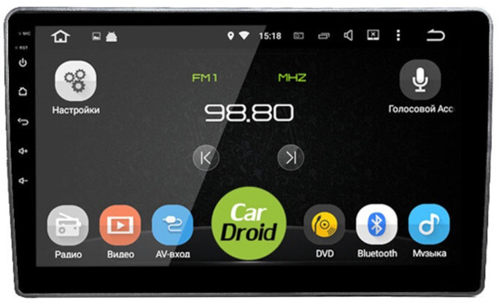 Магнитола для 9" рамки - Airok RM-1009 Android 12, 8-ядер, 4/64Гб, Carplay, 4G SIM-слот