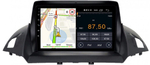 Магнитола для Ford Kuga 2011-2019 (рамка с зазорами) - Parafar PF362FHD на Android 13, 8-ядер, 2Гб+32Гб, CarPlay, 4G SIM-слот