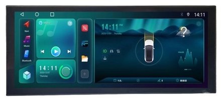 Магнитола для Audi Q5 2008-2016 - Kuberg монитор 12.3" в стиле LEXUS на Android 12, TS10, CarPlay, 4G SIM-слот