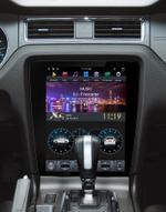 Магнитола для Ford Mustang 2009-2013 (кондиционер) - Kuberg ZF-1258M-Q6 вертикальный экран в стиле "Тесла" на Android 11, 8Гб+128Гб, CarPlay, 4G SIM-слот