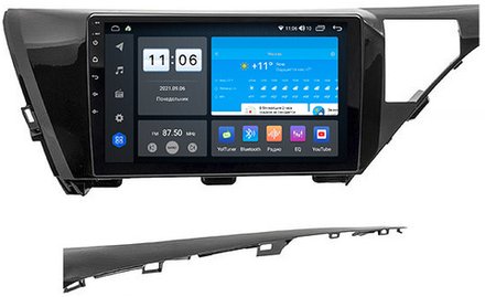 Магнитола для Toyota Camry 70 2017-2020 (без JBL) - AK486R10-MTK-LTE Android 10, 8-ядер, 4-64Гб, SIM-слот