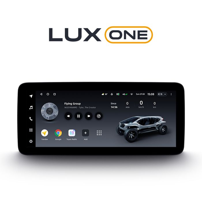 Магнитола для Toyota Land Cruiser Prado 150 2009-2013 (поддержка JBL) - Teyes LUX ONE 360 монитор 12.3" 2K QLED на Android 10, CarPlay, 4G SIM-слот, 6/128 ГБ, 4 камеры в комплекте