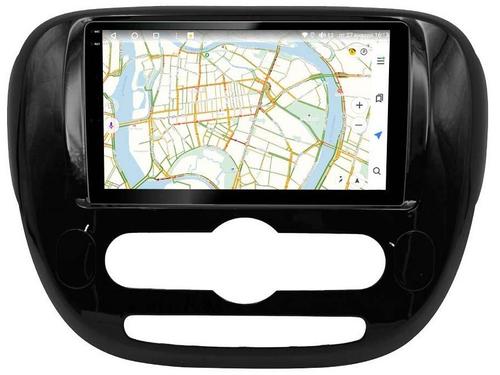 Магнитола для KIA Soul 2014-2019 (климат, рамка глянец) - Vaycar VA27-526A-2K на Android 13, Быстрая, 2K QLED, CarPlay, 4G SIM-слот