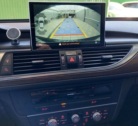 Магнитола для Audi A6 2011-2018 С7 (штатный экран 6.5") - Kuberg SL-A903 монитор 9", Android 10, 4Гб+64Гб, CarPlay, SIM-слот