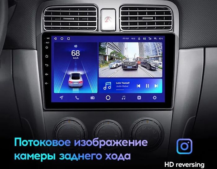 Магнитола для Subaru Forester 2 (SG5) 2002-2007 - Redpower 563 Android 10, Быстрая, CarPlay, SIM-слот