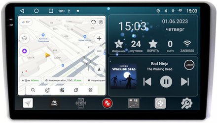 Магнитола для AUDI A3 2003-2011 - RedPower 049 Android 10, QLED+2K, ТОП процессор, 6Гб+128Гб, CarPlay, SIM-слот