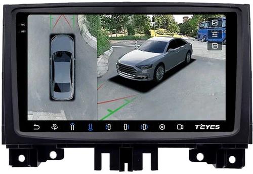 Магнитола для Mercedes-Benz Sprinter W906 2013-2017, Volkswagen Crafter 2013-2016 - Teyes CC3-2K-360 на Android 10, 2K QLED, 6Гб+128Гб, CarPlay, 4G SIM-слот, 4 камеры в комплекте