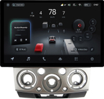 Магнитола для Ford Ranger 2, Mazda BT-50 2007-2011 (рамка серебро) - Teyes CC4-PRO монитор 13" 2K QLED на Android 13, Snapdragon 778G, ИИ, CarPlay, DSP, 4G SIM-слот