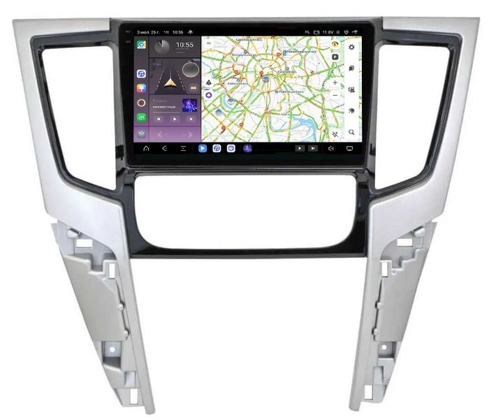 Магнитола для Mitsubishi L200 2019-2024 (правый руль, климат) - Kuberg SF-9308 QLed+2K, Android 13, TS20, CarPlay, 4G SIM-слот