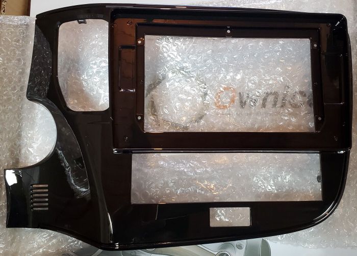Магнитола для Mitsubishi Outlander 3 2019-2022 (прямоугольный климат) - Kuberg OL-1573-IJ Android 10, 8-ядер, 4G SIM-слот