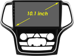 Магнитола для Jeep Grand Cherokee WK2 2013-2021 (взамен 8.4" экрана) - Teyes CC3L IPS 10" монитор на Android 10, 8-ядер, CarPlay, 4G SIM-слот