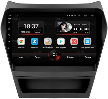 Магнитола для Hyundai Santa Fe 2012-2018 - AK312R9-MTK Android 10, 8-ядер, 2Гб-32Гб