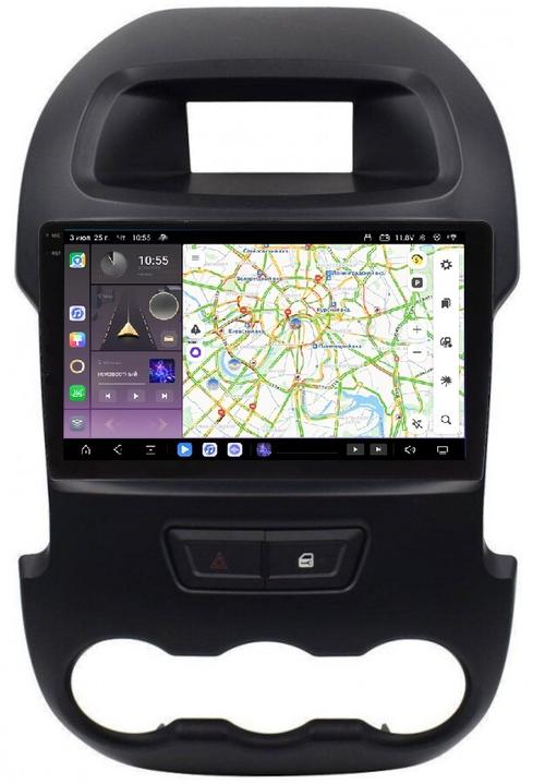 Магнитола для Ford Ranger 2011-2015 - Kuberg OL-9204 QLed+2K, Android 13, TS20, CarPlay, 4G SIM-слот