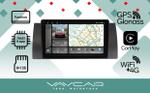 Магнитола для BMW X5 (E53) 2000-2007, 5 (E39) 1996-2003 - Vaycar VA07-0707-2K на Android 13, Быстрая, 2K QLED, CarPlay, 4G SIM-слот