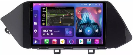 Магнитола для Hyundai Sonata 8 2020+ - FarCar BM1212M монитор 10.36" QLED на Android 14, TS10, 4+32Гб, CarPlay, 4G SIM-слот