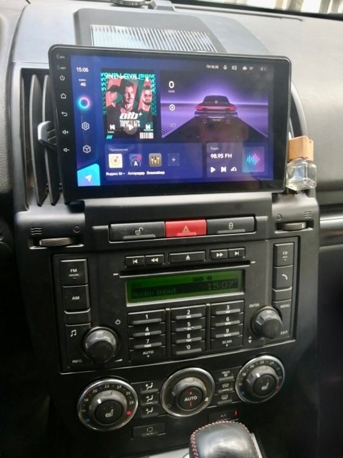 Магнитола для Land Rover Freelander 2 2007-2012 (монохром) - ZX537R9-7862 Android 10, ТОП процессор, SIM-слот