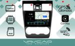 Магнитола для Subaru Forester, Impreza, XV 2012-2015 - Vaycar VA71-0775-2K на Android 13, Быстрая, 2K QLED, CarPlay, 4G SIM-слот
