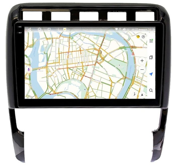 Магнитола для Porsche Cayenne 2002-2010 - Vaycar VA61-0443-2K на Android 13, 8-ядер, 2K QLED, ТОП процессор, CarPlay, 4G SIM-слот