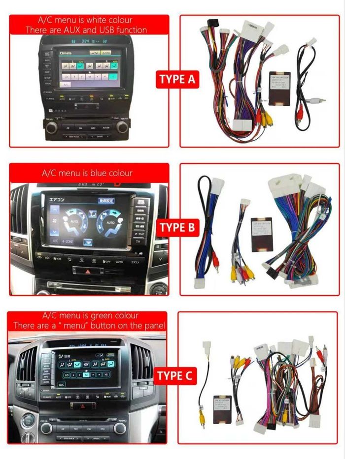 Магнитола для Toyota Land Cruiser 200 2007-2015 - Airoc AU-1131 Android 13, TS20, 12/512Гб, SIM-слот
