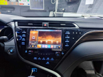 Магнитола для Toyota Camry 70 2017-2020 (c JBL и климатом на ШГУ) - Kuberg SF-9695 QLed+2K, Android 12, TS10,  CarPlay, 4G SIM-слот