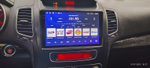Магнитола для KIA Sorento 2 XM 2012-2020 (отдельный экран климата, без штатной КЗВ) - Teyes CC3-2K-360 монитор 9.5" 2K QLED на Android 10, 6Гб+128Гб, CarPlay, 4G SIM-слот, 4 камеры в комплекте