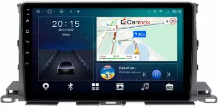 Магнитола для Toyota Highlander 3 2014-2020 - Canbox 1035 Android 10, 8-ядер, SIM-слот