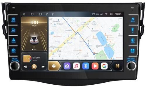 Магнитола для Toyota RAV4 30 2005-2012, Vanguard - Kuberg OL-9688 (кнопки и крутилки), Android 12, TS10, CarPlay, 4G SIM-слот