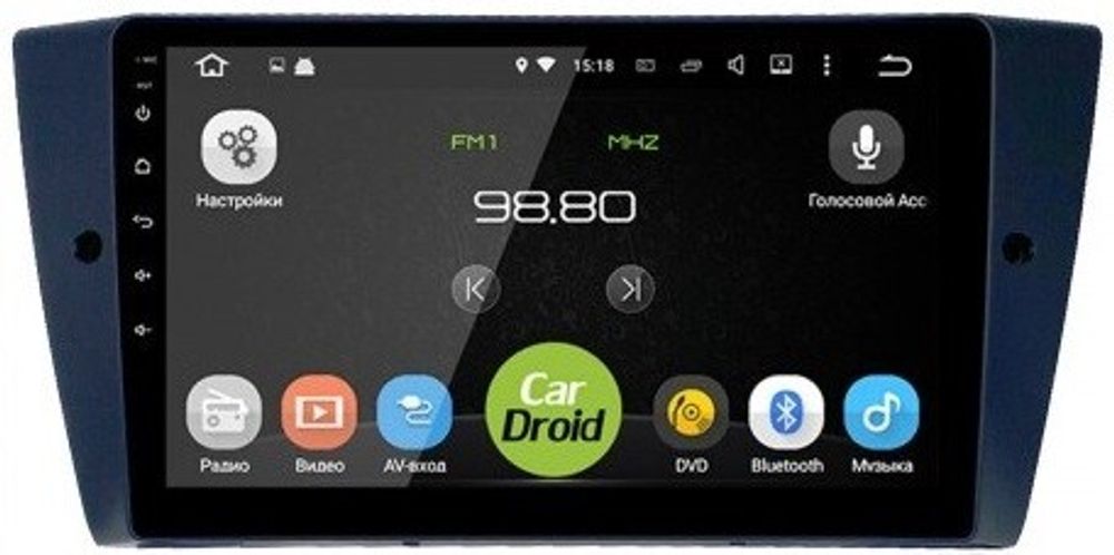 Магнитола для BMW 3-серии (E90) 2005-2012 (без штатного экрана) - Airok RM-2742 Android 12, 8-ядер, 4/64Гб, SIM-слот