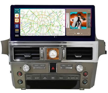 Магнитола для Lexus GX460 2009-2022 - RDL-LEX-GX монитор 12.3" на Android 12, 6Гб+128Гб, CarPlay, 4G SIM-слот