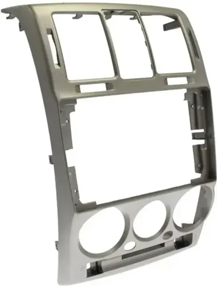 Магнитола для Hyundai Getz 2002-2011 (рамка серебро) - FarCar GX3073-2M монитор 9.5" 2K QLED на Android 14, TS20, 6+128Гб, CarPlay, 4G SIM-слот