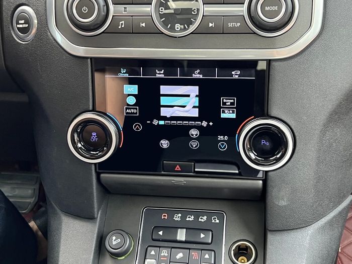 Сенсорная панель климата Land Rover Discovery 4 2010-2016 - LCD / ЖК экран 7", без отверстия под CD