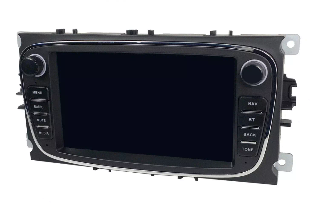 Магнитола для Ford (овал, чёрная) - Canbox H-Line Android 10, ТОП процессор,  SIM-слот