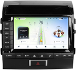 Магнитола для Toyota Land Cruiser 200 2012-2015 (климат на ШГУ) - Teyes CC4L монитор 9" IPS на Android 14, Snapdragon 662, CarPlay, 4G SIM-слот