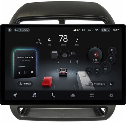 Магнитола для Mitsubishi ASX 2017+ (рамка 10) - Teyes CC4-PRO монитор 13" 2K QLED на Android 13, Snapdragon 778G, ИИ, CarPlay, DSP, 4G SIM-слот