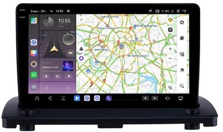Магнитола для Volvo XC90 2006-2014 - Kuberg OL-9136 QLed+2K, Android 13, TS20, CarPlay, 4G SIM-слот