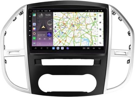 Магнитола для Mercedes-Benz Vito 2014+ - Kuberg QLed, Android 13, TS20, CarPlay, SIM-слот