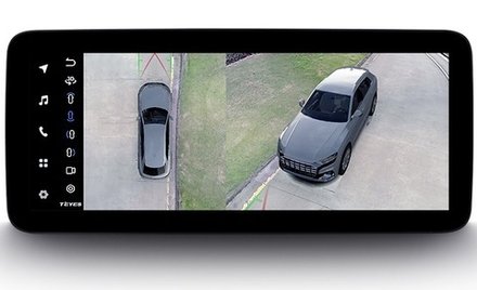 Магнитола для Toyota Wish 2009-2017 - Teyes LUX ONE 360 монитор 12.3", Android 10, CarPlay, 4G SIM-слот, 6/128, 4 камеры в комплекте