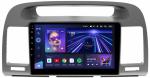 Магнитола для Toyota Camry 30 2001-2006 (рамка графитовая) - Teyes CC3L монитор 9" IPS на Android 10, CarPlay, 4G SIM-слот