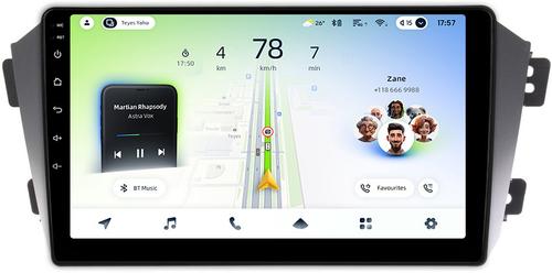 Магнитола для Geely Emgrand X7 2013-2018 - Teyes CC4L монитор 9" IPS на Android 14, Быстрая, Snapdragon 662, CarPlay, 4G SIM-слот