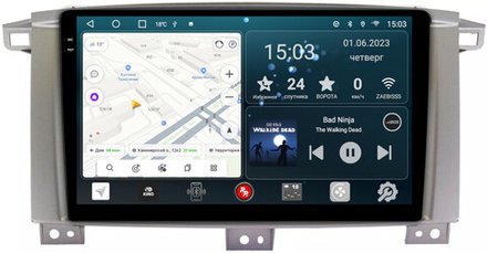 Магнитола для Toyota Land Cruiser 105 1998-2007 - RedPower 483 Android 10, QLED+2K, ТОП процессор, 6Гб+128Гб, CarPlay, SIM-слот