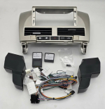 Магнитола для Lexus RX 2003-2009, Toyota Harrier XU30 2003-2013 (цветной экран) - Kuberg монитор 12.3" в стиле MERCEDES на Android 11, CarPlay, 4G SIM-слот