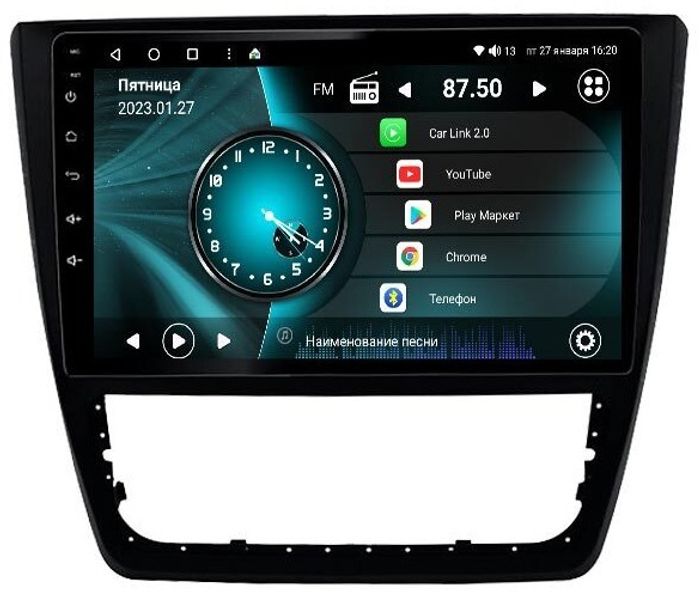 Магнитола для Skoda Yeti 2009-2018 (кондиционер) - Vaycar VA65-1225 на Android 13, 8-ядер, 2Гб-32Гб, 4G SIM-слот