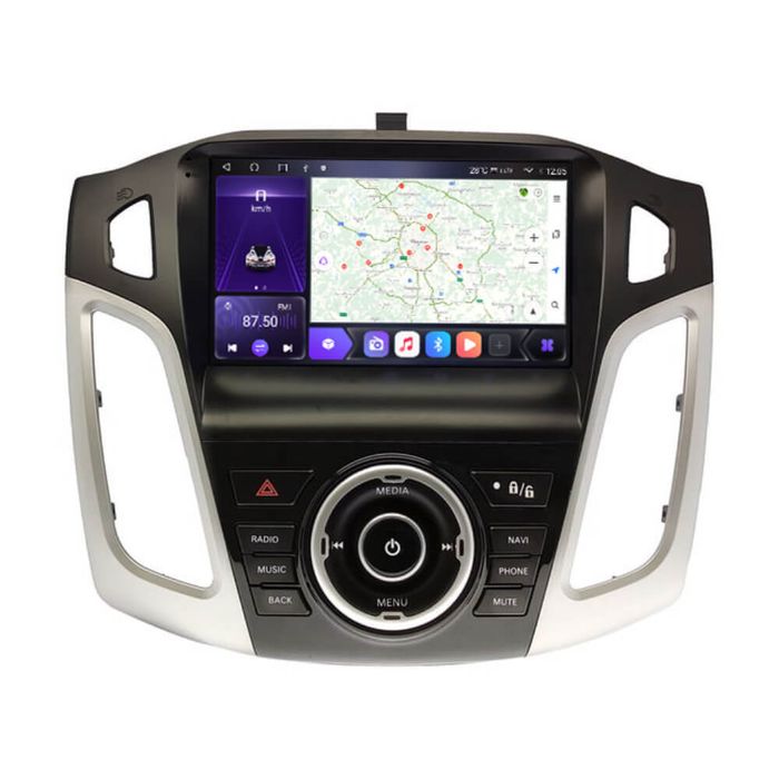 Магнитола для Ford Focus 3 2011-2019 - Parafar PF155LUX1UHD на Android 13, Быстрая, QLED, CarPlay, 4G SIM-слот