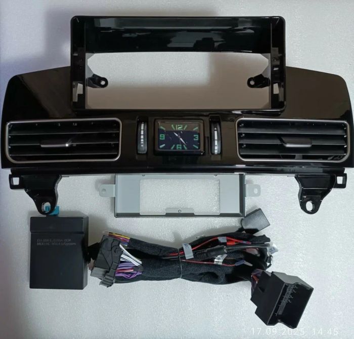 Магнитола для Mercedes-Benz ML (W166), GL (X166) 2011-2015 - Kuberg монитор 12.3" в стиле MERCEDES на Android 13, Быстрая, CarPlay, 4G SIM-слот