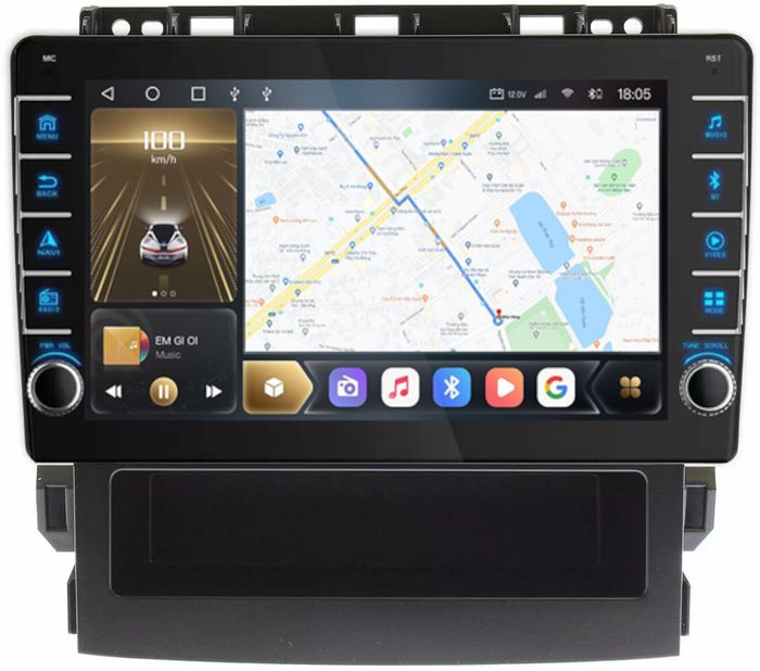 Магнитола для Subaru 2017-2023 Forester 5, XV 2, Impreza 5 - Kuberg SF-9148 (кнопки и крутилки), Android 12, TS10,  CarPlay, 4G SIM-слот