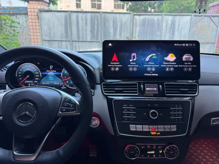 Магнитола для Mercedes-Benz ML W166, GL X166, 2011-2015 NTG 4/4.5 - Kuberg FY-G015 на Android 14, Быстрая, 4G SIM-слот, CarPlay