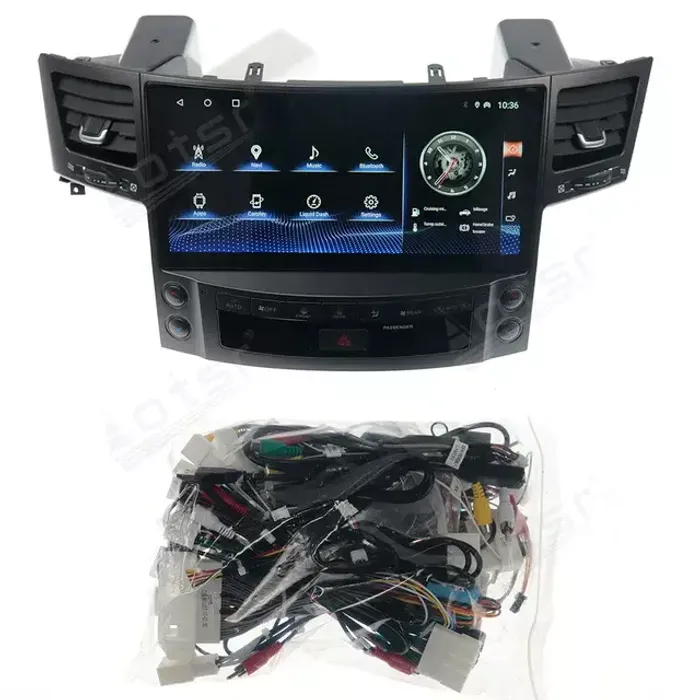 Магнитола для Lexus LX570 2007-2015 - Kuberg ZH-L1260 монитор 12.6" на Android 12, Быстрая, CarPlay, 4G SIM-слот