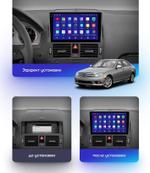 Магнитола для Mercedes-Benz C-класс W204 2007-2011 - Kuberg OL-9947 QLed+2K, Android 12, Быстрая, CarPlay, 4G SIM-слот