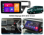 Магнитола для Honda Stepwgn 5 2015-2021 - Kuberg SF-1019 QLed, Android 12, TS10, CarPlay, 4G SIM-слот